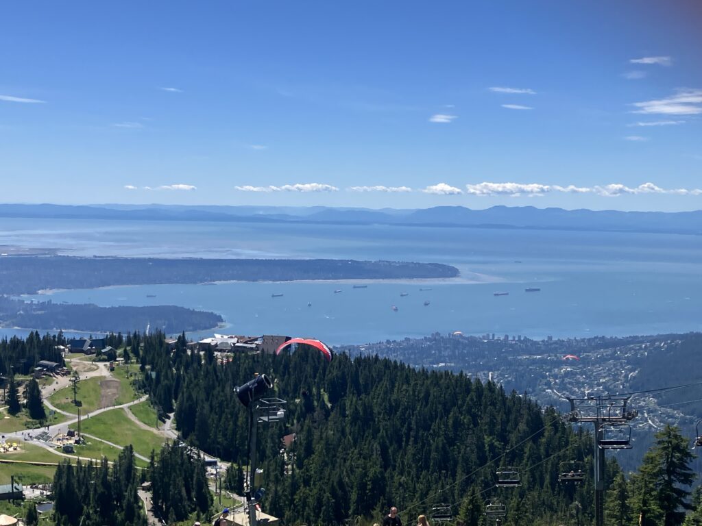 グラウス山頂