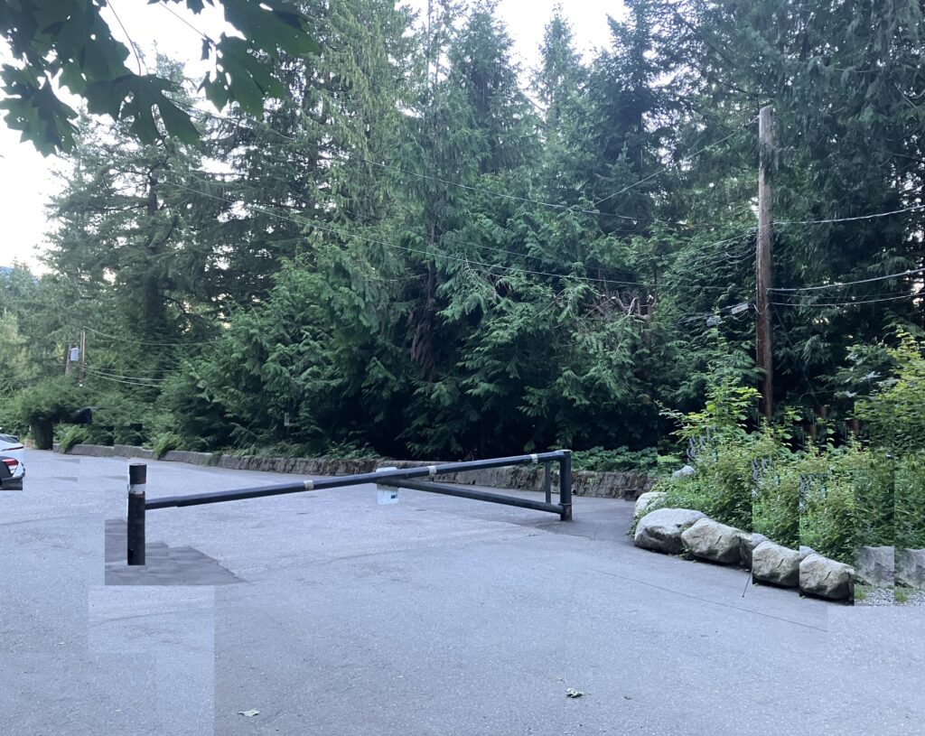 Lions Bay route trail head